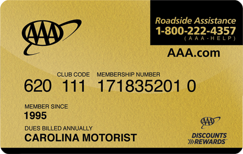 AAA Plus Membership card preview
